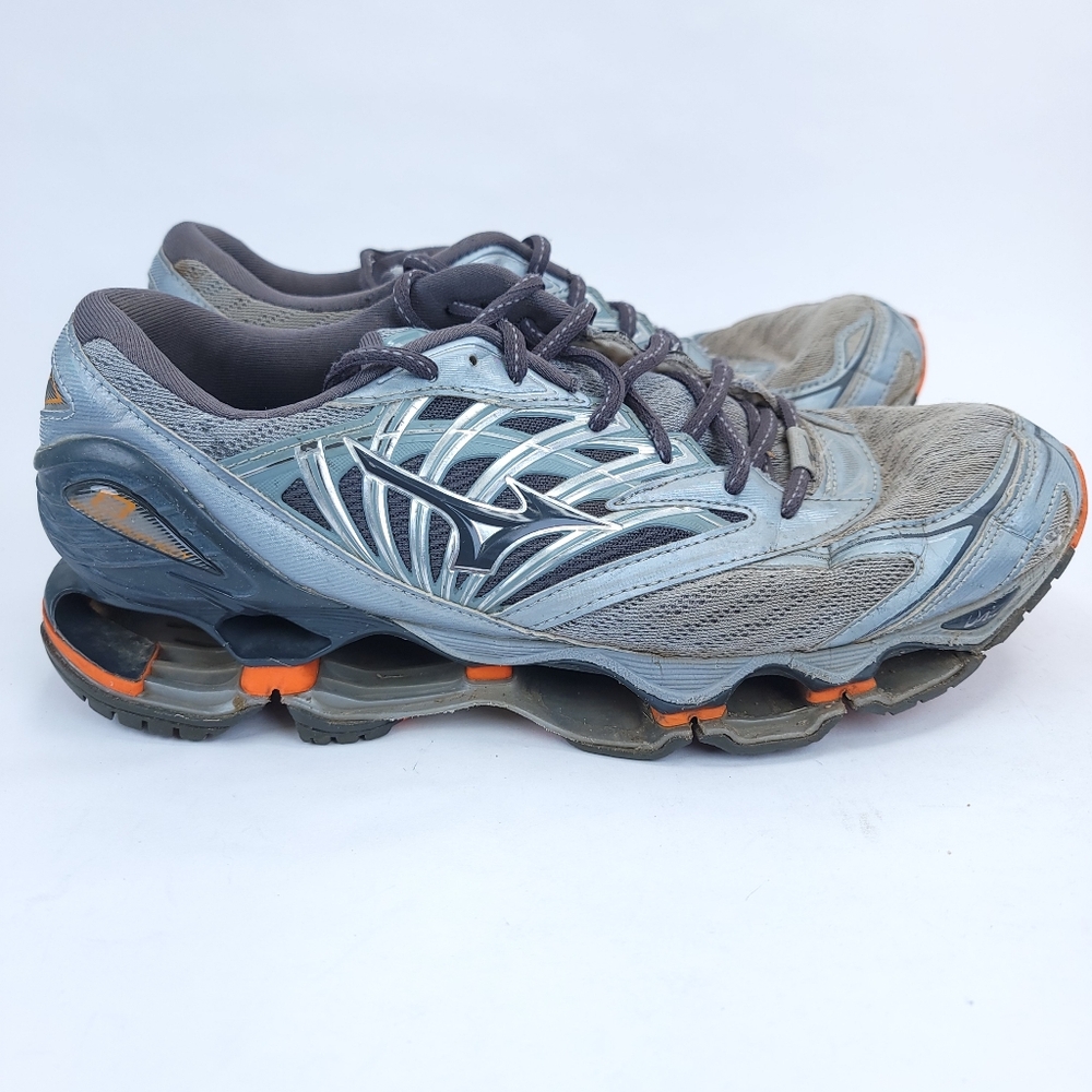 MIZUNO WAVE PROPHECY 8 MEN’S RUNNING SHOE ORANGE SIZE 10